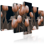 Obraz - Tulipany w sepii Artgeist