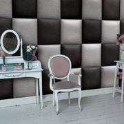 Fototapeta - Skórzana szachownica Artgeist