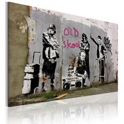 Obraz - Old school (Banksy) Artgeist