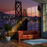 Fototapeta - Charming evening in San Francisco Artgeist