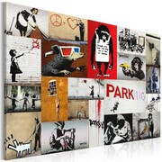 Obraz - Banksy - kolaż Artgeist