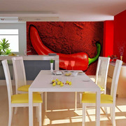 Fototapeta - Red hot chili pepper Artgeist
