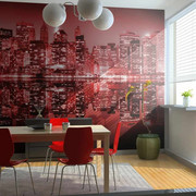 Fototapeta - Red-hot NYC Artgeist
