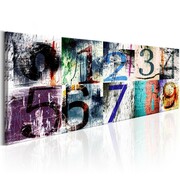 Obraz - Kolorowe numery Artgeist