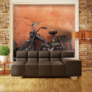 Fototapeta - Old moped Artgeist