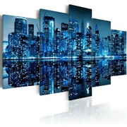 Obraz - Nowy Jork w smutnym kolorze blue Artgeist