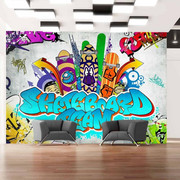 Fototapeta - Skateboard team Artgeist