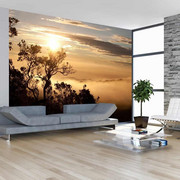 Fototapeta - Niebo i drzewa Artgeist