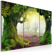 Obraz - Tajemniczy las - tryptyk Artgeist