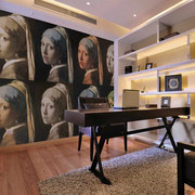 Fototapeta - Dziewczyna z perłą (Pop art) Artgeist