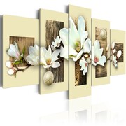 Obraz - Tekstura i magnolia Artgeist