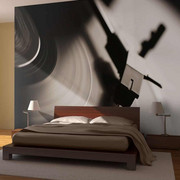 Fototapeta - Gramofon i płyta winylowa Artgeist