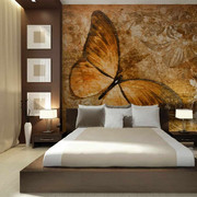 Fototapeta - motyl (sepia) Artgeist