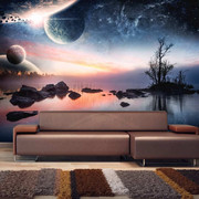 Fototapeta - Kosmiczny pejzaż Artgeist