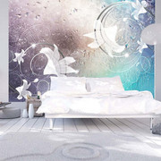 Fototapeta - Szklane kwiaty Artgeist