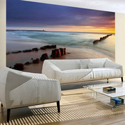 Fototapeta - Plaża - wschód słońca Artgeist