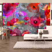 Fototapeta - Malowane maki Artgeist