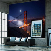Fototapeta - Most Golden Gate nocą Artgeist