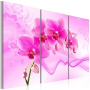 Obraz - Eteryczna orchidea - róż Artgeist