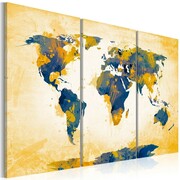 Obraz - Four corners of the World - triptych Artgeist