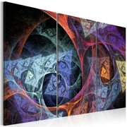 Obraz - Abstrakcja w tajemniczych barwach Artgeist
