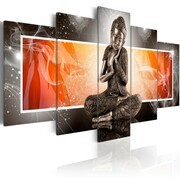 Obraz - Budda i ornamenty Artgeist