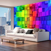 Fototapeta - Kolorowa układanka Artgeist