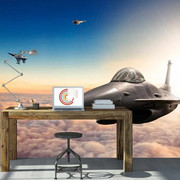 Fototapeta - Myśliwce F16 Artgeist