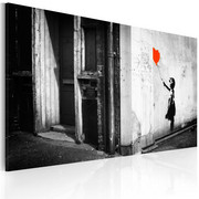 Obraz - Dziewczynka z balonikiem (Banksy) Artgeist