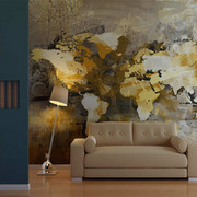 Fototapeta - Artystyczna mapa świata Artgeist