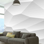 Fototapeta - Biała geometria Artgeist
