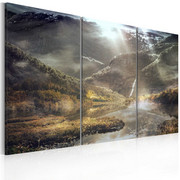 Obraz - The land of mists - triptych Artgeist