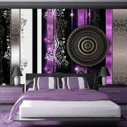 Fototapeta - Purpurowa harmonia rozpaczy Artgeist