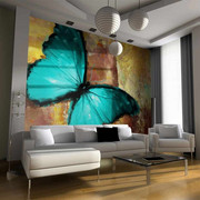Fototapeta - Painted butterfly Artgeist