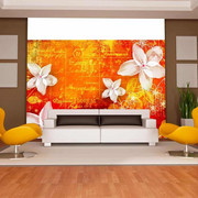 Fototapeta - Floral notes II Artgeist