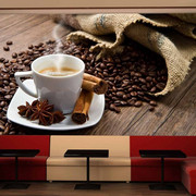 Fototapeta - Star anise coffee Artgeist