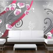 Fototapeta - Różowe orchidee - wariacja Artgeist