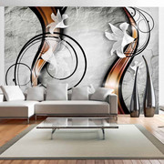 Fototapeta - Lilia na kamieniu Artgeist