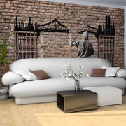 Fototapeta - Samotne miasta Artgeist