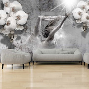 Fototapeta - Układ z orchideą Artgeist