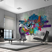 Fototapeta - Graffiti eye Artgeist