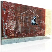 Obraz - Uziemiony (Banksy) Artgeist