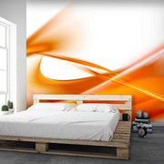 Fototapeta - abstrakcja - pomarańczowy Artgeist