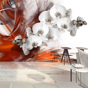 Fototapeta - Orchidea w ogniu II Artgeist