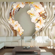 Fototapeta - Wieniec orchidei Artgeist