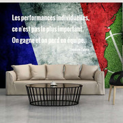 Fototapeta - Les performances individuelles ce n'est pas le plus important Artgeist