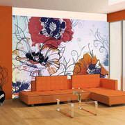 Fototapeta - Delikatny motyw kwiatowy Artgeist