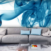 Fototapeta - Niebieski dym Artgeist