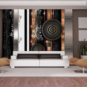 Fototapeta - Złota harmonia rozpaczy Artgeist