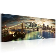 Obraz - The East River at night Artgeist
